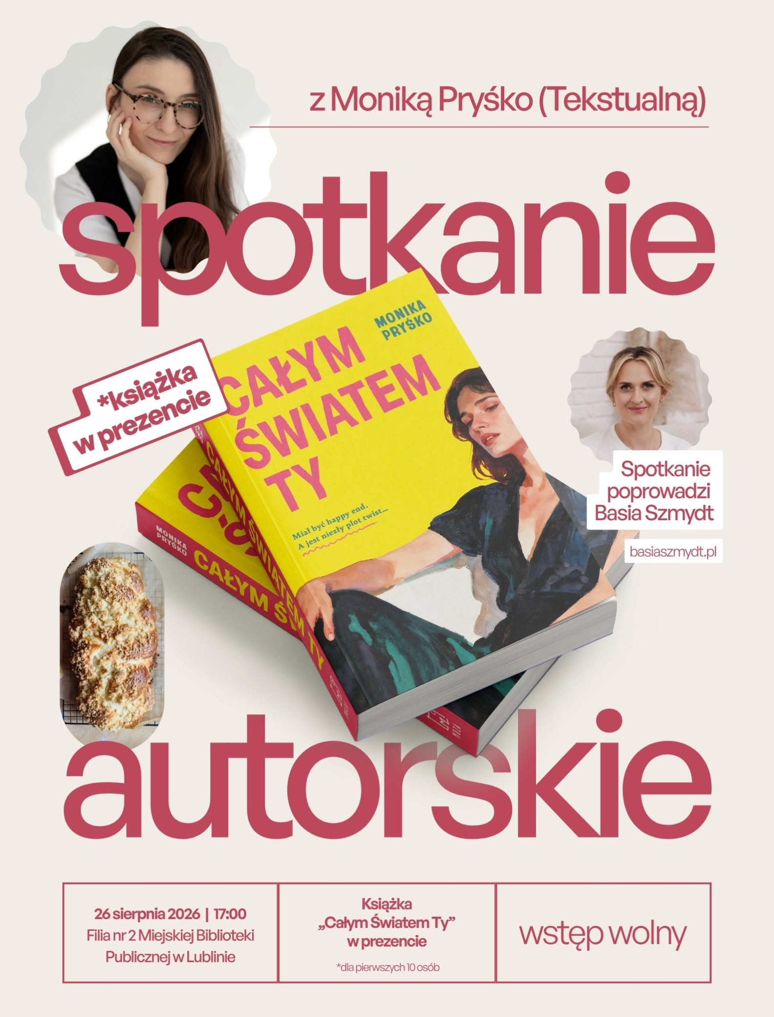 „Całym światem Ty” – wieczór z Moniką Pryśko w Lublinie