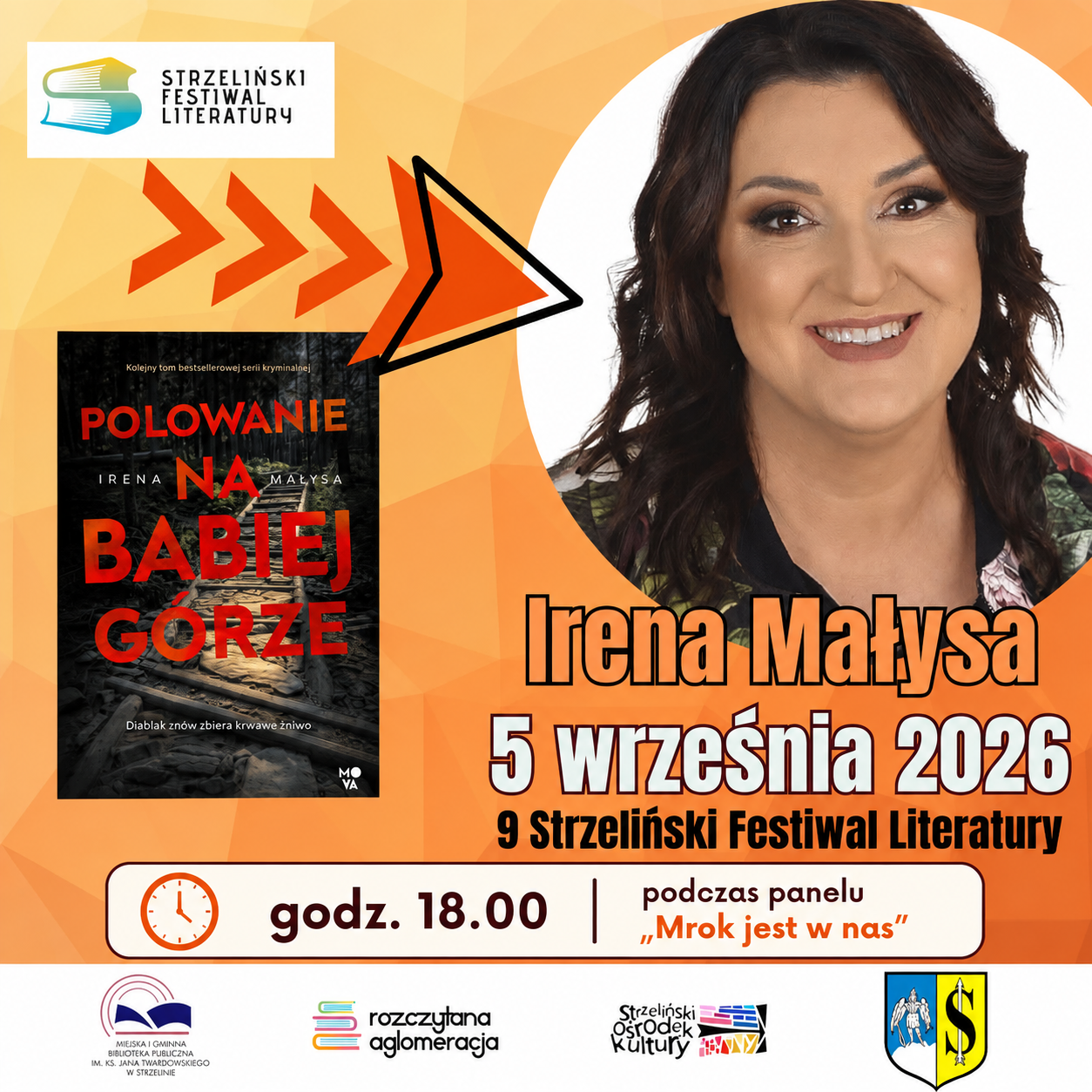 Krwawy powrót Diabłaka – spotkanie z Ireną Małysą na festiwalu w Strzelinie