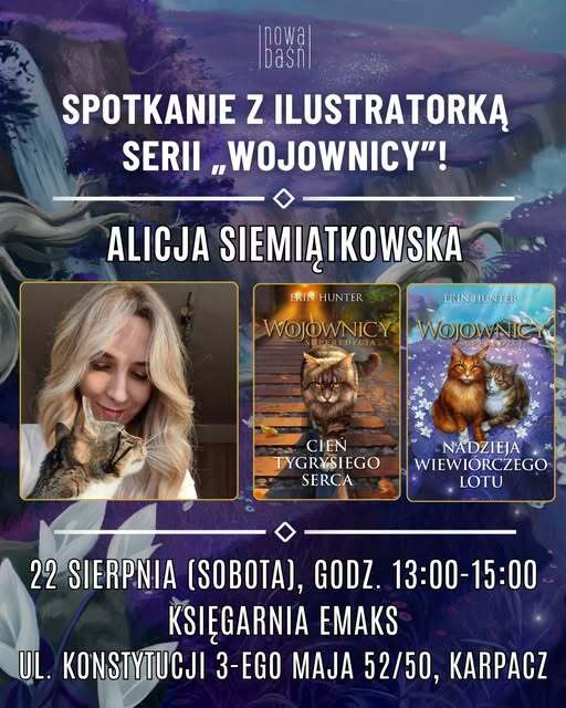 Od szkicu do okładki - spotkanie z ilustratorką 