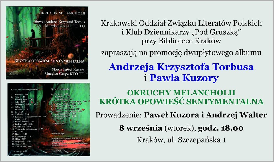 Torbus & Kuzora – poetycki eksperyment w dwóch odsłonach
