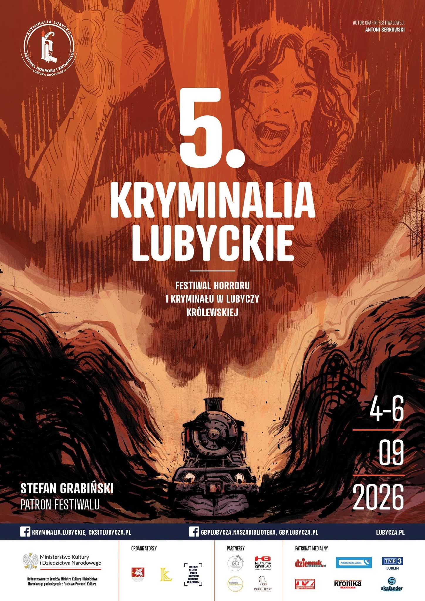Kryminalia Lubyckie 2026: Gdzie Zbrodnia Spotyka Sztukę – V Edycja Festiwalu Horroru i Kryminału