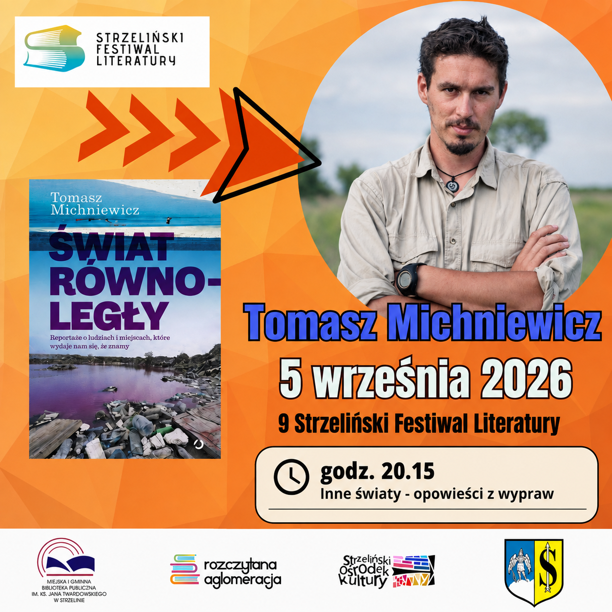 Spotkanie z Tomaszem Michniewiczem w Strzelinie – Inne światy, opowieści z krawędzi wyobraźni