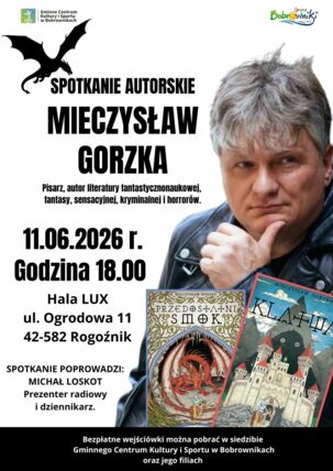 Zdjęcie spotkania: Spotkanie z mistrzem suspensu – wieczór z Mieczysławem Gorzką