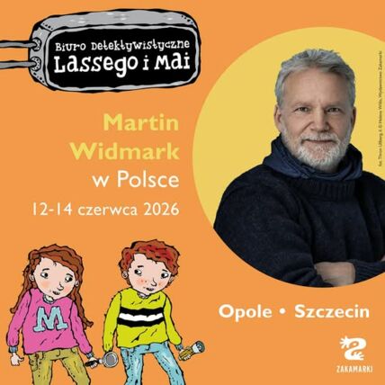 Zdjęcie spotkania: Mistrz szwedzkiego kryminału dla dzieci zawita do Polski! Martin Widmark w Opolu i Szczecinie