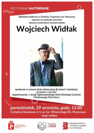 Zdjęcie spotkania: "Czytamy z sercem" spotkanie autorskie z Wojciechem Widłakiem