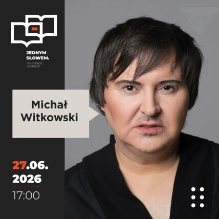 Zdjęcie spotkania: Mistrz słowa i ironii – Michał Witkowski w Grudziądzu