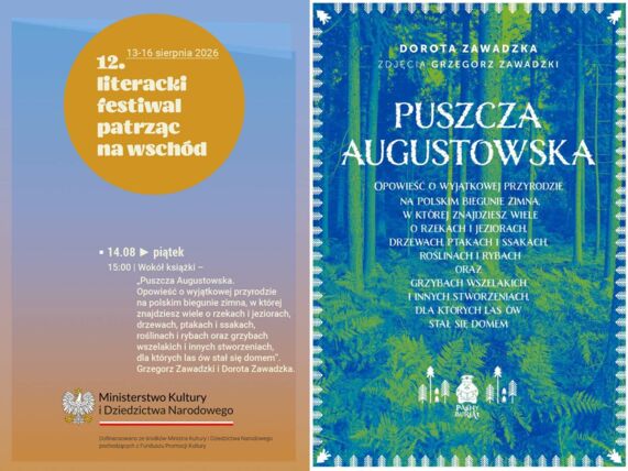 Zdjęcie spotkania: Leśna encyklopedia na żywo – Grzegorz Zawadzki i Dorota Zawadzka o książce życia