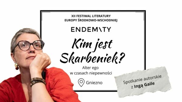 Zdjęcie spotkania: Między wierszem a prozą – Inga Gaile o alter ego i współczesności