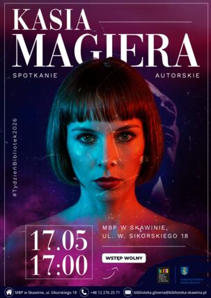 Zdjęcie spotkania: „Kiedy kino spotyka zbrodnię” – wieczór z Katarzyną Magierą