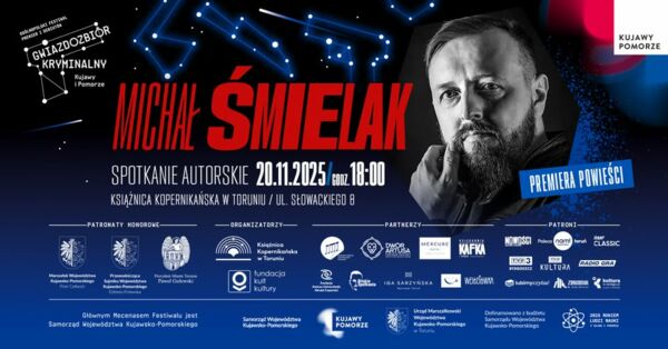 Zdjęcie spotkania: Zbrodnia do ostatniej strony - spotkanie z Michałem Śmielakiem.