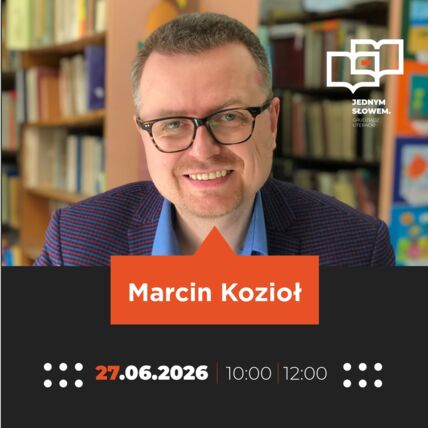 Zdjęcie spotkania: Od „Skrzyni Władcy Piorunów” do „Mony Mysiej” – Marcin Kozioł w Grudziądzu