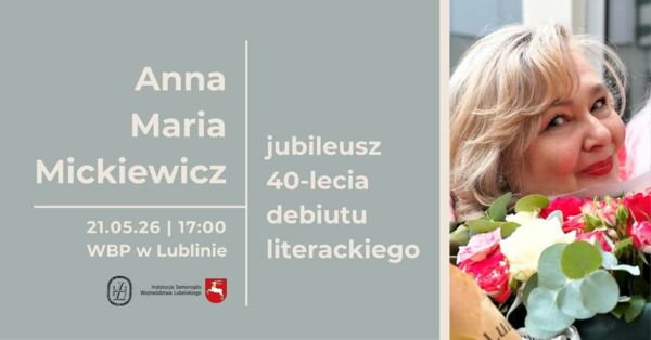 Zdjęcie spotkania: Czterdzieści lat na fali słowa – jubileusz Anny Marii Mickiewicz