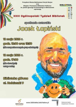 Zdjęcie spotkania: Śmiechoterapia na Kościuszki – wieczór z Jackiem Łapińskim