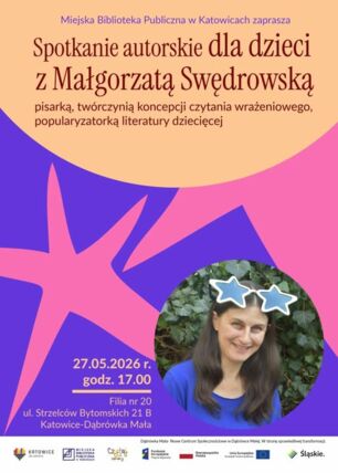 Zdjęcie spotkania: Smakowanie książek – czytanie wrażeniowe w Dąbrówce Małej. Spotkanie z Małgorzatą Swędrowską