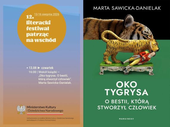 Zdjęcie spotkania: Spotkanie z bestią: Marta Sawicka-Danielak na festiwalu „Patrząc na Wschód”
